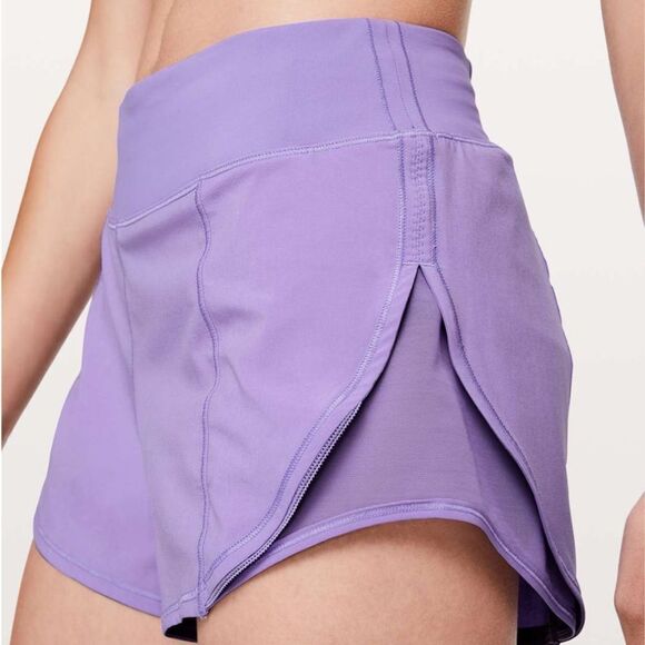lululemon athletica Pants - Lululemon Attack The Track Short 4" in 
Enchanted Iris Size 4